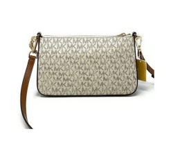 Bolsa Michael Kors Medium Zip Pouchette 35H1GTVU6B Beige