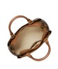 Bolso Crossbody Michael Kors Belted Satchel color café