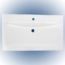 PLACA LAVABO NEON 89 X 47 BLANCO.