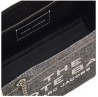 The Marc Jacobs Denim Chain Tote Bag Small Black