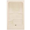 BAÑERA COLOR HUESO 48X36X84 CON ASIENTO