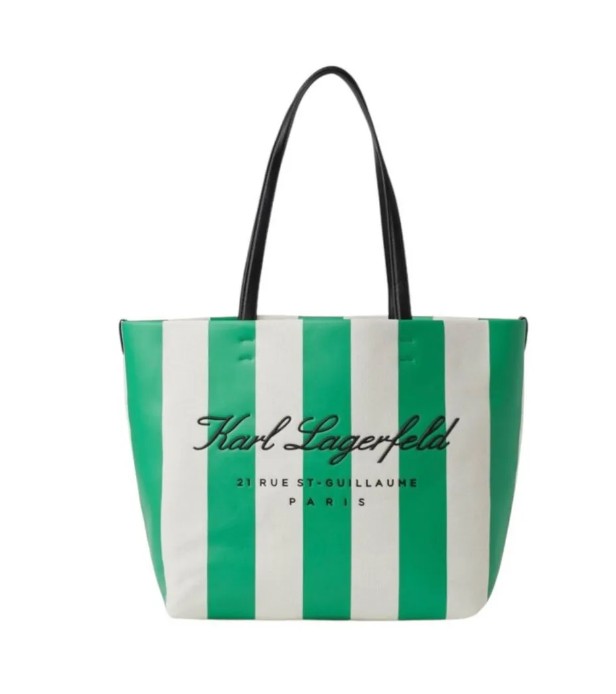 Bolsa Shoulder Karl Lagerfeld Green PARIS