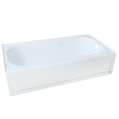BAÑERA BOOTZ METALICA COLOR BLANCO RH