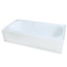 BAÑERA BOOTZ METALICA LH WHITE
