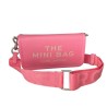 Bolsa Marc Jacobs The Mini Bag Piel Fuccia
