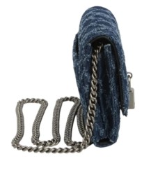 Bolsa Crossbody Kurt Geiger London Mezclilla con cadena