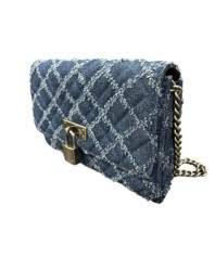 Bolsa Crossbody Kurt Geiger London Mezclilla con cadena