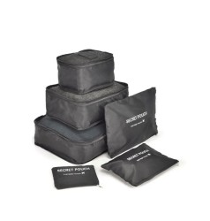 Kit organizador de equipaje 6 pz