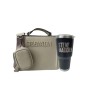 Combo Bolsa Steve Madden Bevelyn Cream + Termo 30 Oz