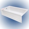 BAÑERA PLASTICO LH WHITE 110015 STERLING.