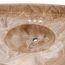 PLACA LAVABO COSMO COLOR MARMOL AMANECER 124X56 FOX.