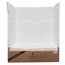 BAÑERA REMODELINE 2 PIEZAS 60X30X72 AQUATIC