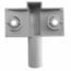 PLACA SOPORTE EN CRUZ PARA TIP-ON BLUM