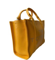 Tote Marc Jacobs Piel Moztaza Artisan Gold Chica