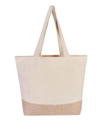 Bolsa De Yute Reutilizable 34 X 34 Cm Beige SIN 192