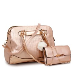 JGO. DE BOLSAS DE DAMA MCCARTHY MODELO BOL-04 CORAL