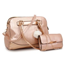 JGO. DE BOLSAS DE DAMA MCCARTHY MODELO BOL-04 CORAL