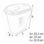 JARRA ULTRA SEAL 3.78lt (1 GAL) 0490 STERILITE