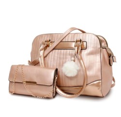 JGO. DE BOLSAS DE DAMA MCCARTHY MODELO BOL-04 CORAL
