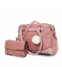 JGO. DE BOLSAS DE DAMA MCCARTHY MODELO BOL-04 ROSA