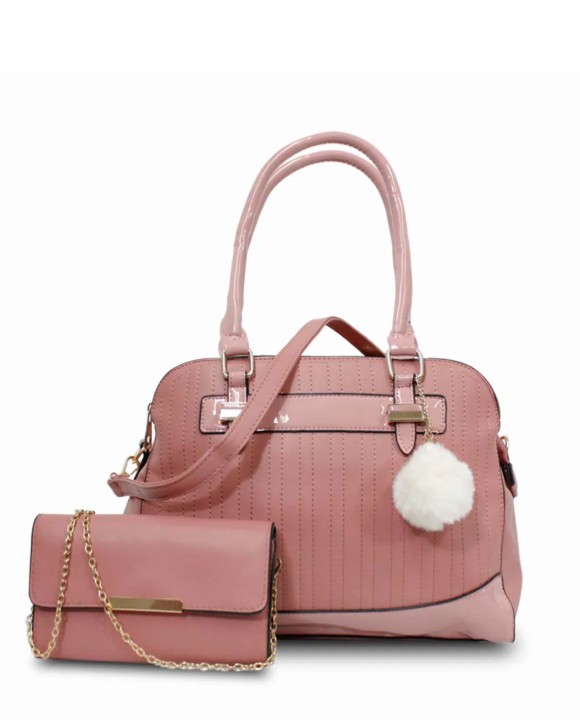 JGO. DE BOLSAS DE DAMA MCCARTHY MODELO BOL-04 ROSA