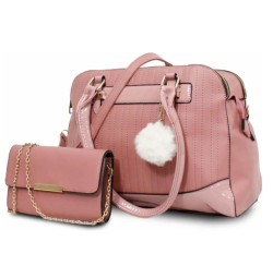 JGO. DE BOLSAS DE DAMA MCCARTHY MODELO BOL-04 ROSA