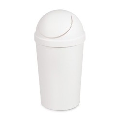CESTO PAPELERO REDONDO BLANCO 11.35lt (12qt) STERILITE.