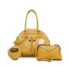 JGO. DE BOLSAS DE DAMA MCCARTHY MODELO BOL-01 MOSTAZA