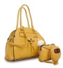 JGO. DE BOLSAS DE DAMA MCCARTHY MODELO BOL-01 MOSTAZA