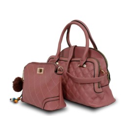JGO. DE BOLSAS DE DAMA MCCARTHY MODELO BOL-03 ROSA