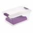 CAJA ALMACEN CLEARVIEW C-CIERRE 5.7lt STERILITE.