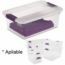 CAJA ALMACEN CLEARVIEW 14.19 LTS.(15 QT.) STERILITE