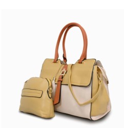 JGO. DE BOLSAS DE DAMA MCCARTHY MODELO BOL-02 AMARILLO