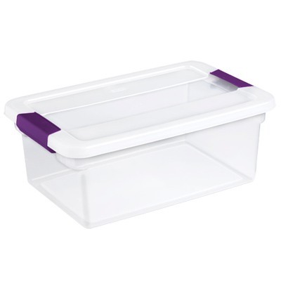 CAJA ALMACEN CLEARVIEW 14.19 LTS.(15 QT.) STERILITE