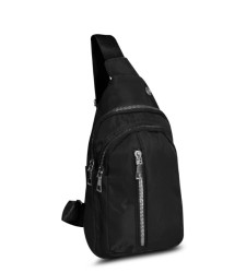CROSS BODY BAG/BOLSO CRUZADO MCCARTHY MODELO MC-022/6 NEGRO