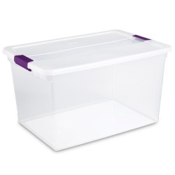 CAJA ALMACEN CLEARVIEW 62.43 LTS.(66 QT.) STERILITE