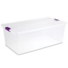 CAJA ALMACEN CLEARVIEW 104.06 LTS.( 110 QT.) STERILITE