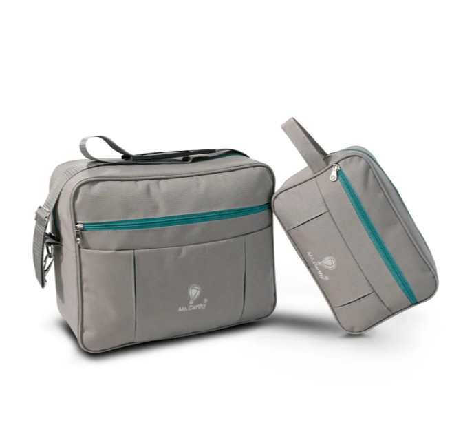 JUEGO DE MALETÍN Y ESTUCHE MCCARTHY MODELO SW-2 GRIS