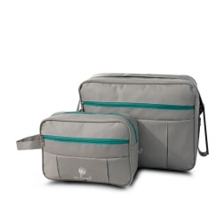 JUEGO DE MALETÍN Y ESTUCHE MCCARTHY MODELO SW-2 GRIS