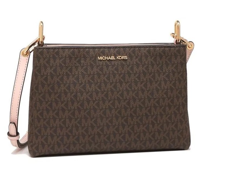 BOLSA CROSSBODY TRISHA MICHAEL KORS 35H1G9TC8B CAFÉ