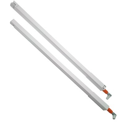 GUARDACUERPOS LONGITUDINAL ANTARO BLANCO 50cm BLUM