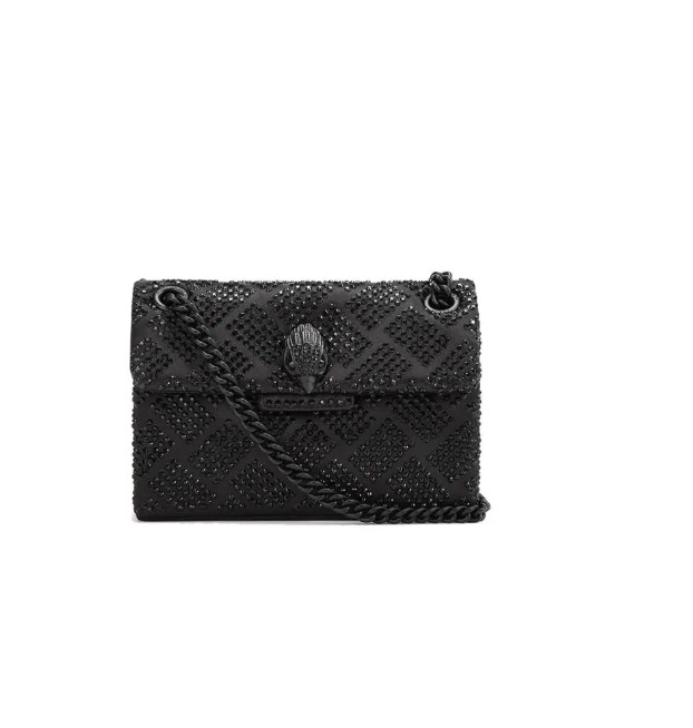 BOLSA KENSINGTON KURT GEIGER BRILLOS MINI 9546600609 Negro