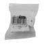 PAR DE CONECTORES PARA MUEBLES 40.0110N BLANCO