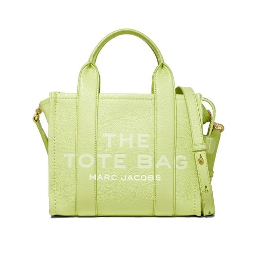 BOLSA THE LEATHER MINI TOTE MARC JACOBS H009L01SP21 330 VERDE
