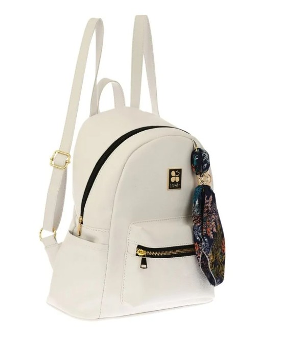 Bolsa Backpack Lover 9652-2 Blanco
