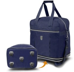 Maletín de Mano Rodante y Expandible 24? McCarthy Unisex Azul marino