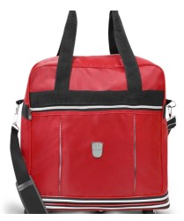 Maletín de Mano Rodante y Expandible 24? McCarthy Unisex Rojo