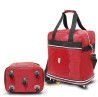 Maletín de Mano Rodante y Expandible 24? McCarthy Unisex Rojo