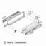 PERFIL TANDEMBOX INTIVO 358M5502IA 22 INOX BLUM