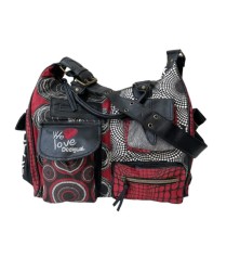 Bolsa Voyager Bowling para dama Desigual Roja